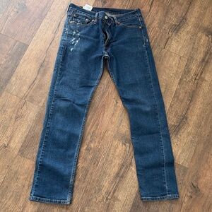 Levi's Men's Straight Jeans in Dark Blue